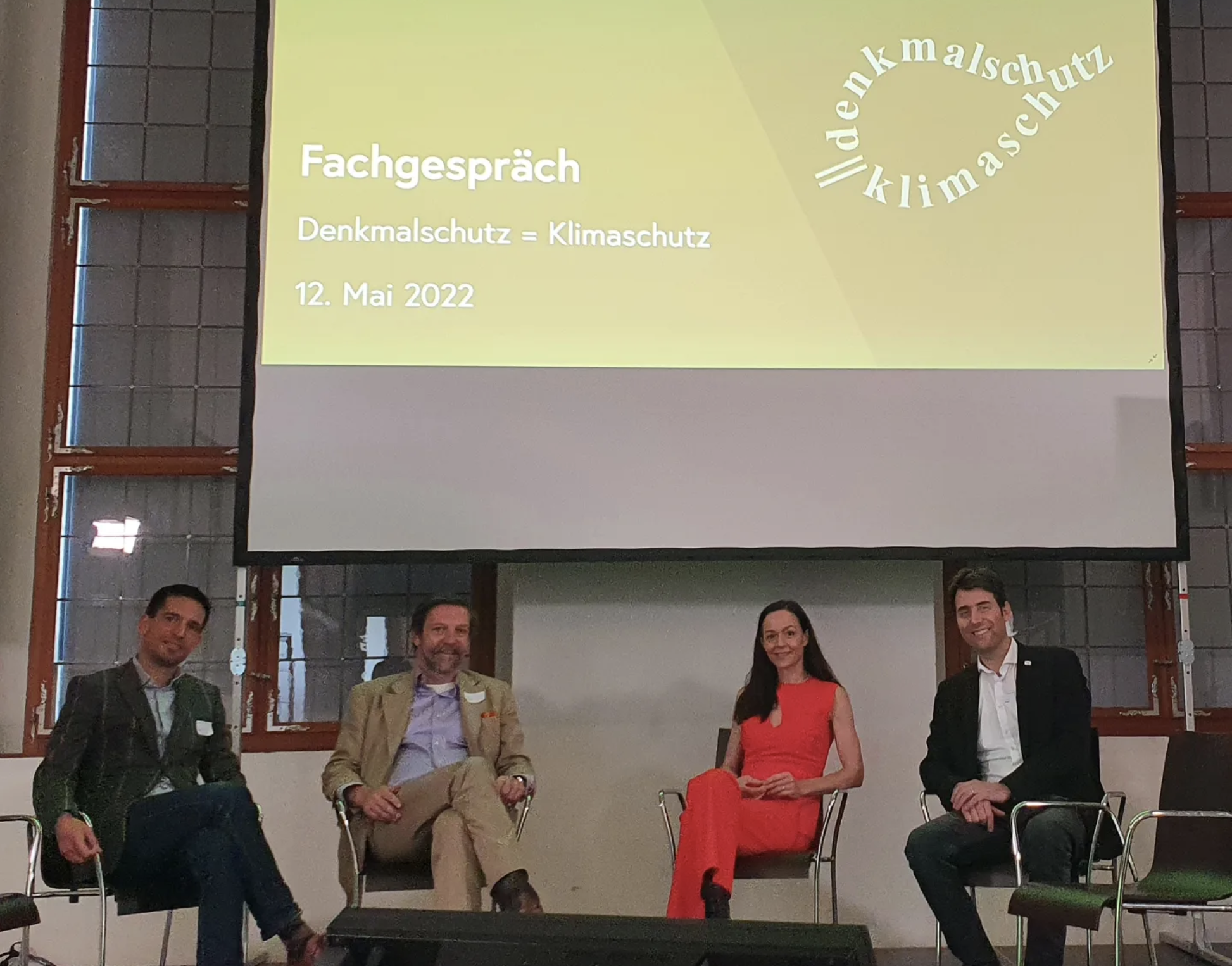 Sophie, Thomas und Markus Vortrag zu Nachhaltigkeit