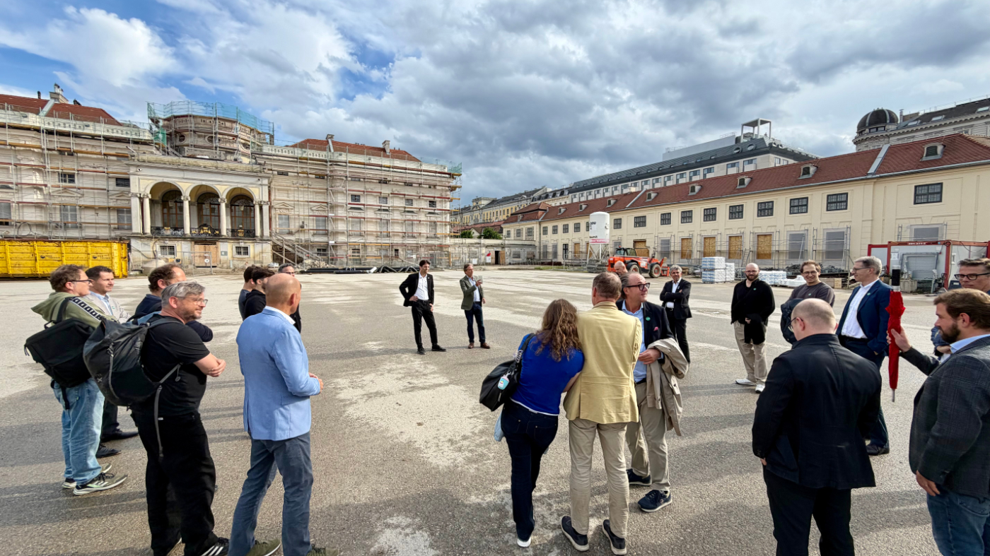 Bauvisite Palais Schwarzenberg